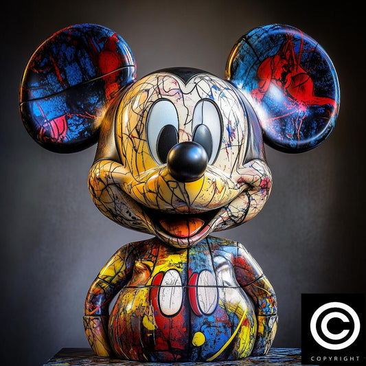 MICKEY  -  Tirage d'art unique