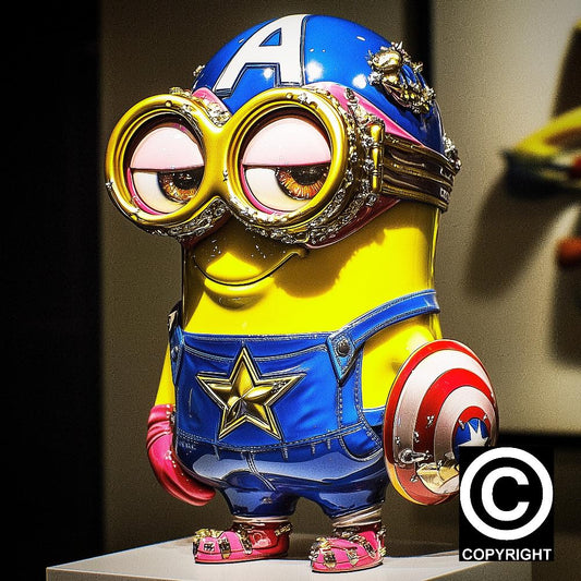 CAPTAIN MINION  -  Tirage d'art unique